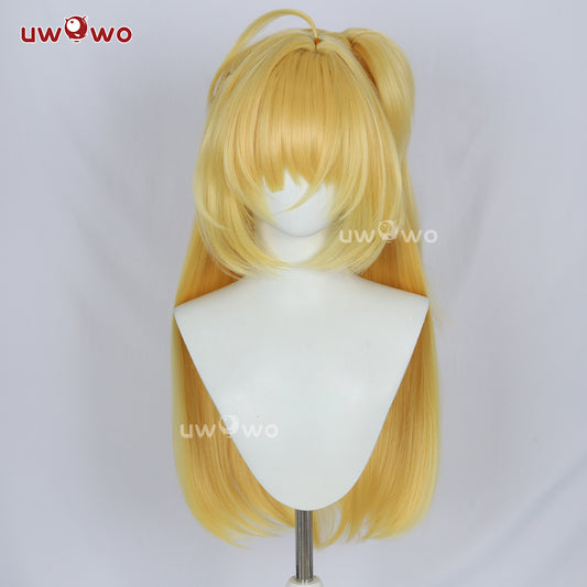 Uwowo Zenless Zone Zero/ZZZ Cissia Thiren Snake Cosplay Wig Long Yellow Hair