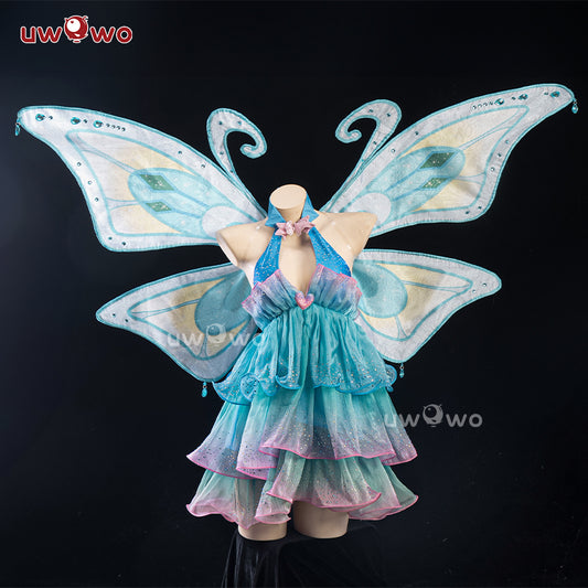 【Pre-sale】Uwowo Bloom Princess Wings Fairy Club Cosplay Costumes