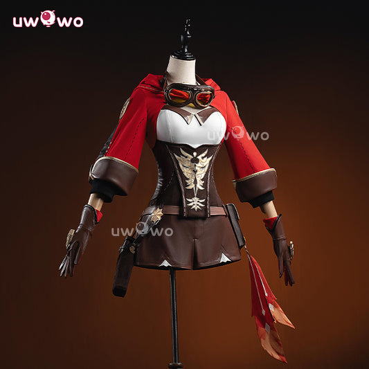 Uwowo Collab Series: Genshin Impact Amber Mondstadt Cosplay Cosutme S-2XL