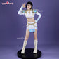 Uwowo Collab Series: Kpop  Zoey White Holographic Performance Cosplay Costume XS-3XL