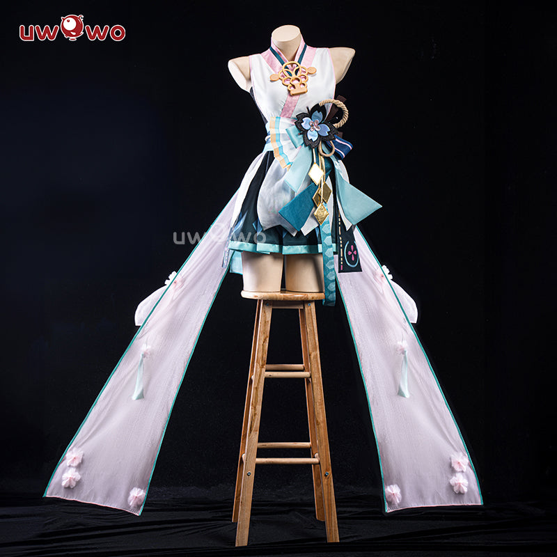 【Pre-sale】Uwowo V Singer X Onmyoji Collab Kimono Style Dress Cosplay Costume