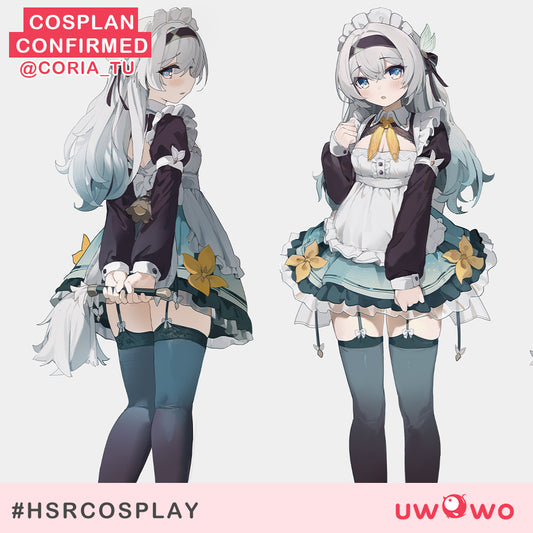【Confirmed】Uwowo Game Honkai Star Rail Firefly Maid Cosplay Costume
