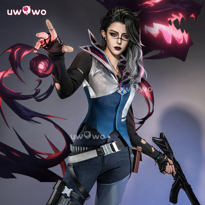 Uwowo Collab Series: Game Valorant Fade Cosplay Costume S-XL
