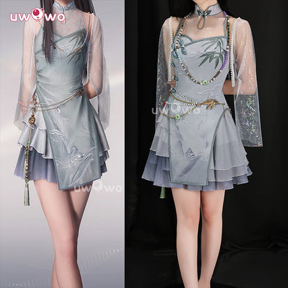 Uwowo Collab Series: Love and Deepspace MC 'My' Memory in Bloom Zayne Couple Swimsuit Cosplay Costume S-3XL