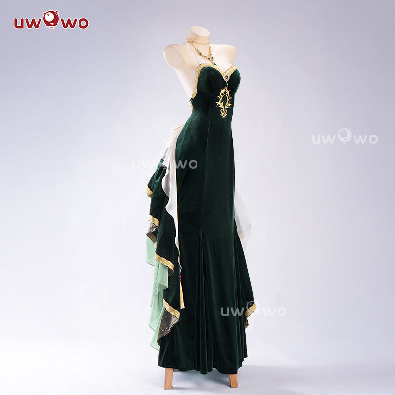 S-3XL INSTOCK Uwowo Code Geass: C.C. CC Court Style Gown Cosplay Costume