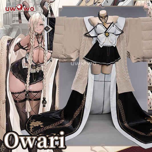 【Pre-sale】Uwowo Azur Lane IJN Owari Sheep Girl 18+ Sexy Cosplay Costume