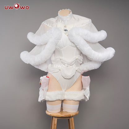 【In Stock】Uwowo V Singer SweetSweets Series White Christmas Cosplay Costume