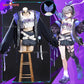 Uwowo Honkai Star Rail Collab Fanart Silver Wolf Casual Outfit Cosplay Costume