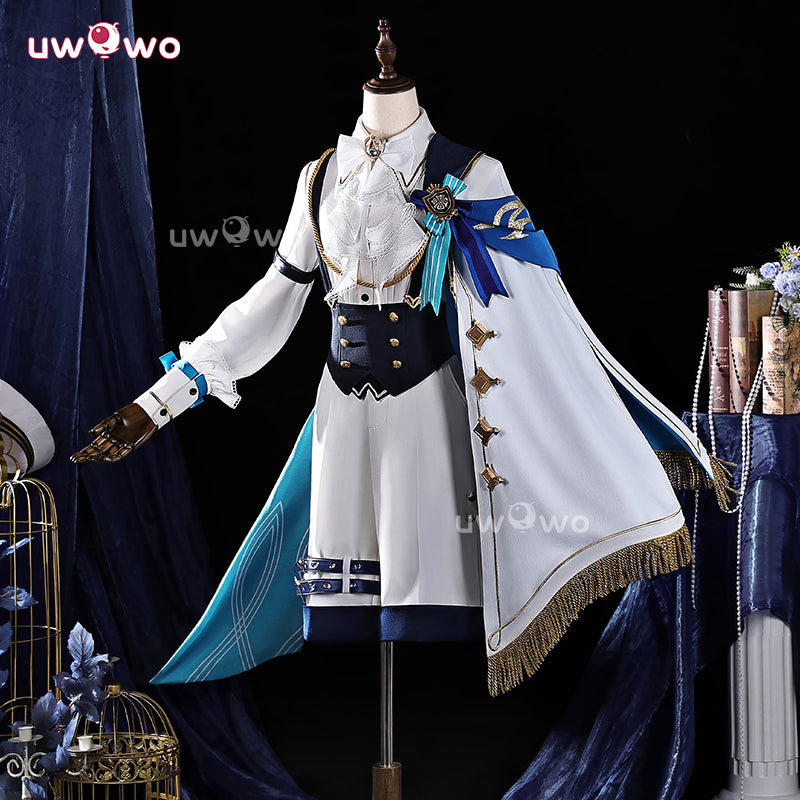 Uwowo Collab Series: Genshin Impact Wanderer Resplendent Feast Gown Male Cosplay Costume S-2XL