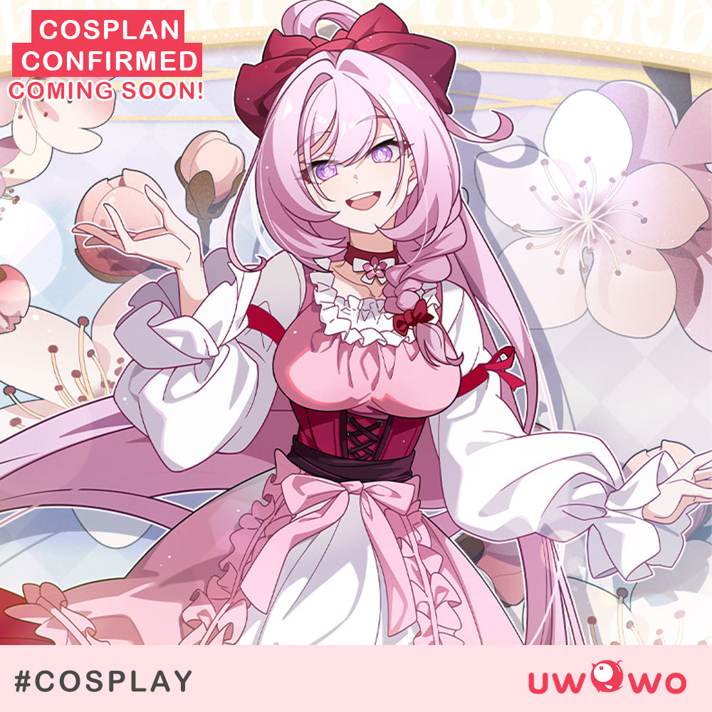 【Confirmed】Uwowo Honkai Impact 3: Elysia Blossoming Spring Dress Lolita Cosplay Costume
