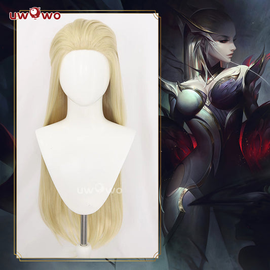 【Pre-sale】Uwowo League of Legends/LOL: Coven Evelynn Cosplay Wig Long Yellow Hair