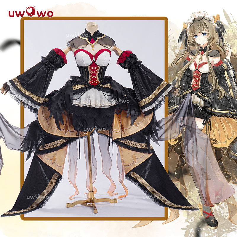 OCT PRESALE Uwowo Genshin Impact Fanart Sandrone Night Veil Gown Cosplay Costume S-3XL