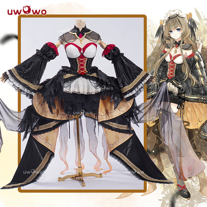 OCT PRESALE Uwowo Genshin Impact Fanart Sandrone Night Veil Gown Cosplay Costume S-3XL