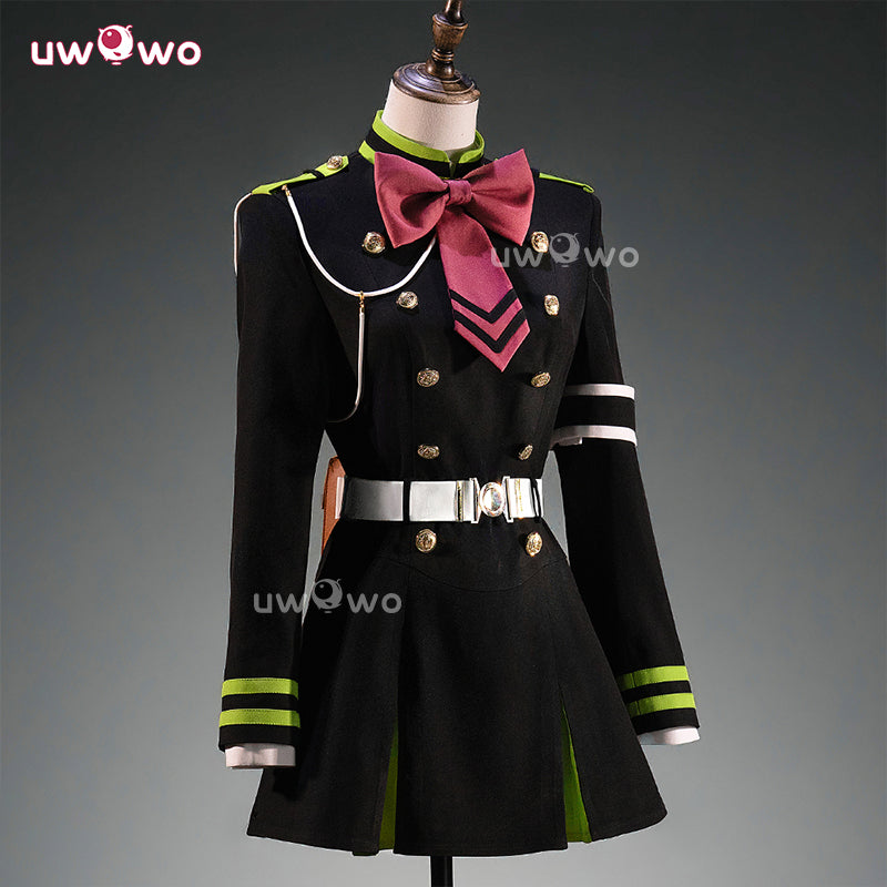 Uwowo Collab Series: Anime Shinoa Hiragi Seraph of the End Cosplay Costume S-XL