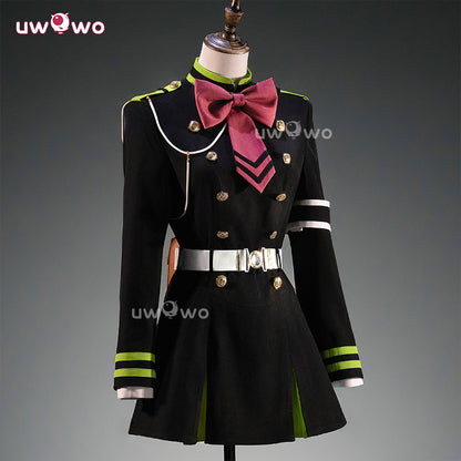Uwowo Collab Series: Anime Shinoa Hiragi Seraph of the End Cosplay Costume S-XL