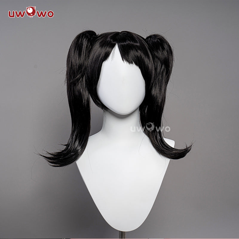 Uwowo Needy Streamer Overload Ame Chan Cosplay Wig Middle Dark Brown Hair