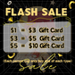 【Gift Card Flash sale】Uwowo 2024 BFCM SALE Gift Card $3 $5 $10 Flash Sale