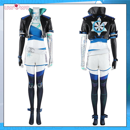 Uwowo Collab Series: Game Cosplay Women Suit Blue And Black Costume