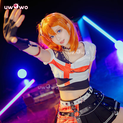 Uwowo Collab Series: Love Live! Kosaka Honoka Idolized Rock ver. Cosplay Costume