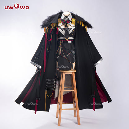 Uwowo Genshin Impact Fanart Shenhe Military Uniform Cosplay Costume S-3XL