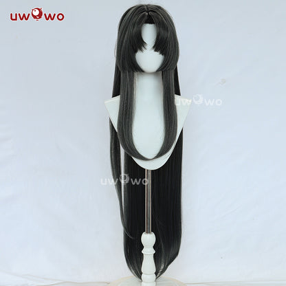 Uwowo Game NTE Neverness to Everness Hotori Cosplay Long Black Hair