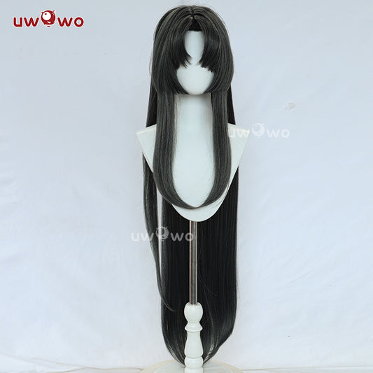 Uwowo Game NTE Neverness to Everness Hotori Cosplay Long Black Hair