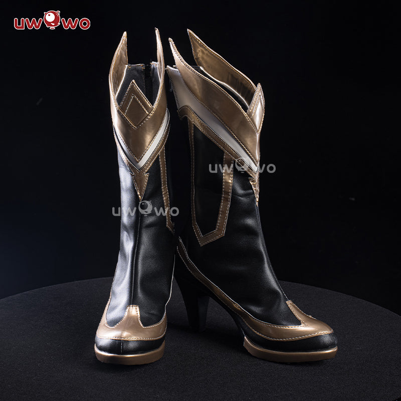 Uwowo LOL: Risen Legend Ahri Cosplay Shoes Boots