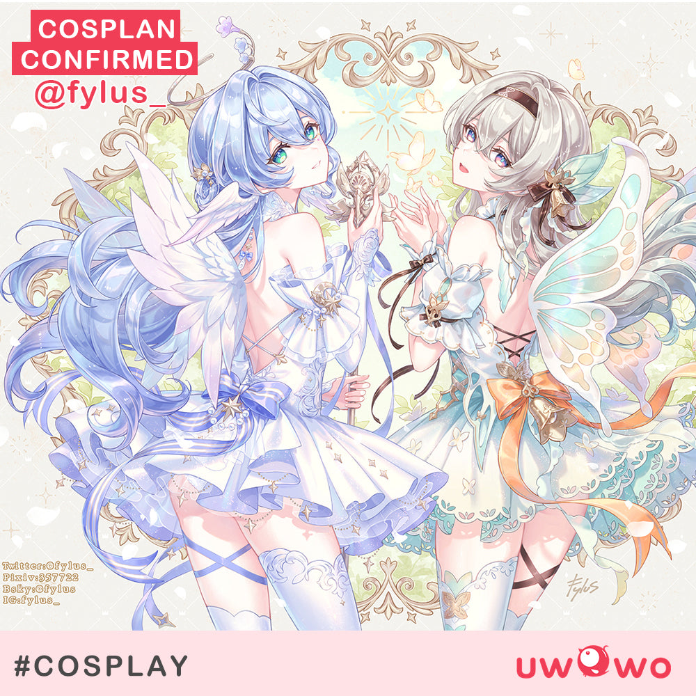 【Confirmed】Uwowo Game Honkai Star Rail Fanart Robin Fairy Princess Cosplay Costume