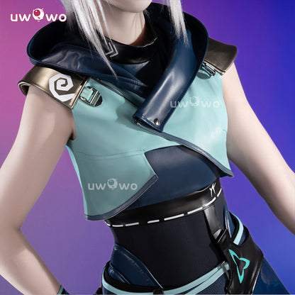 Uwowo Collab Series: Game Valorant Jett Cosplay Costume S-XL