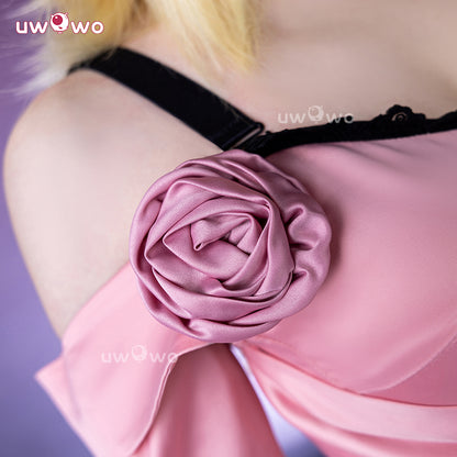 Uwowo Collab Series: Anime SBR Steel Maiden Pink Lucy Cosplay Costume S-2XL