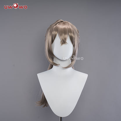 Uwowo Honkai Star Rail Cosplay Wig Qing Que Cosplay Wig Qingque Linght Brown Long Hair