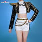 Uwowo Collab Series: Kpop GOLDEN Performance Black Suit Cosplay Costume XS-3XL