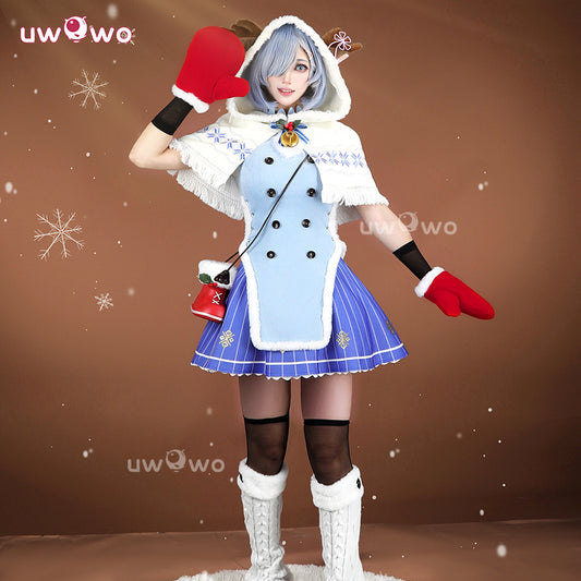 Uwowo Game Zero Rem Christmas 2025 Ver. Cosplay Costume XS-2XL