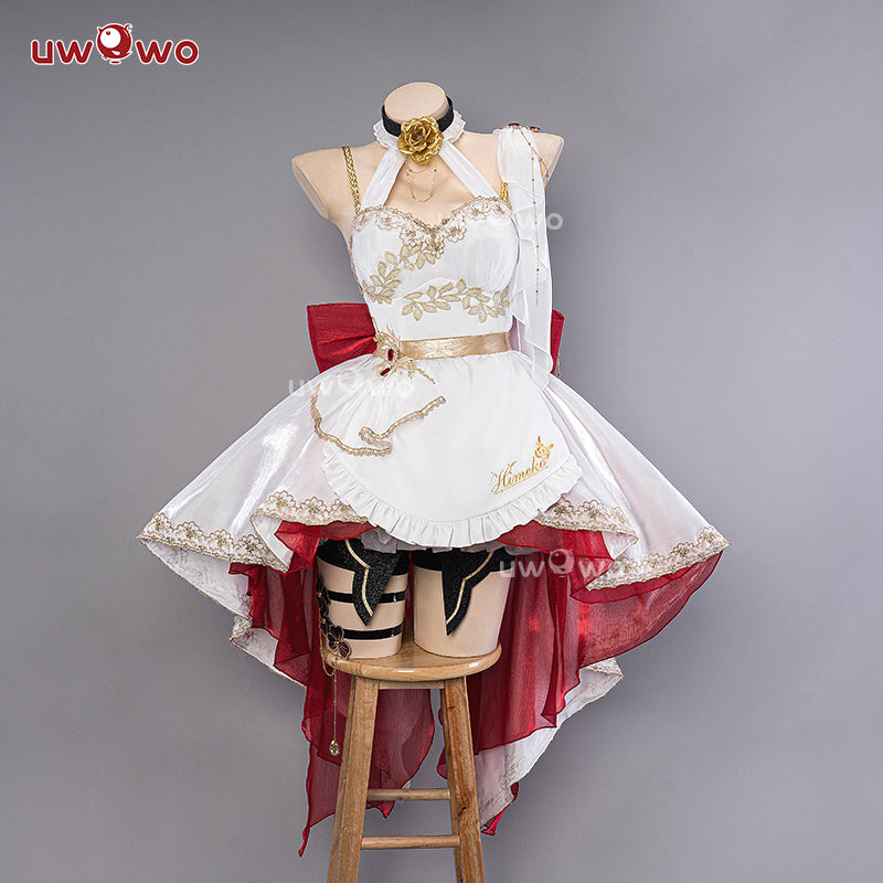 【In Stock】Uwowo Honkai Star Rail Fanart Himeko Starward Explorer HSR Maid Cosplay Costume