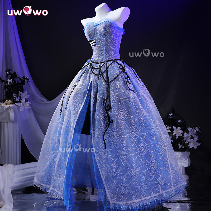 Uwowo Collab Series: Ghost Bride Doll Gown Halloween Cosplay Costume S-3XL