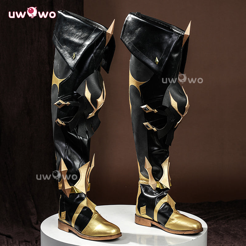 Uwowo Genshin Impact Varka Mondstadt Male Cosplay Shoes Boots
