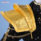Uwowo Collab Series: Kpop Huntrix Rumi GOLDEN Performance Black Suit Cosplay Costume XS-3XL