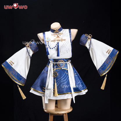 M-3XL INSTOCK Uwowo Game Iuno Chinese Style Dress Wuthering Waves WuWa Cosplay Costume