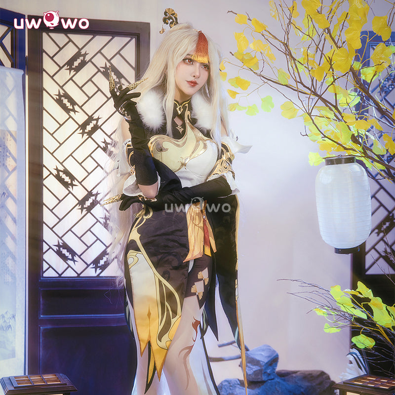 【Pre-sale】Uwowo Game Genshin Impact Ningguang Ning Guang Cosplay Costume