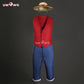 Uwowo Collab Series: Anime Cosplay Man Red Suit Costume