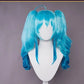 【Pre-sale】Uwowo V Singer Little Devil cosplay Costume 50CM Long Blue Wig