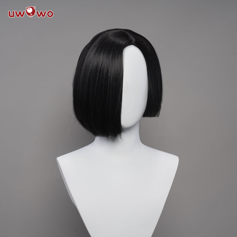 【Pre-sale】Uwowo Valorant Cosplay Viper Cosplay Wig Short Black Hair