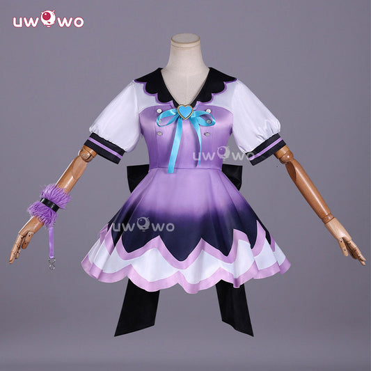 Uwowo Collab Series: Poison Denpa Girl☆Purple Lollipop Anime Needy Girl Overdose Cosplay Costume XS-3XL