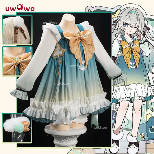 AUG PRESALE Uwowo Honkai: Star Rail Firefly Girls' Dormitory Homeware Pajama Cosplay Costume