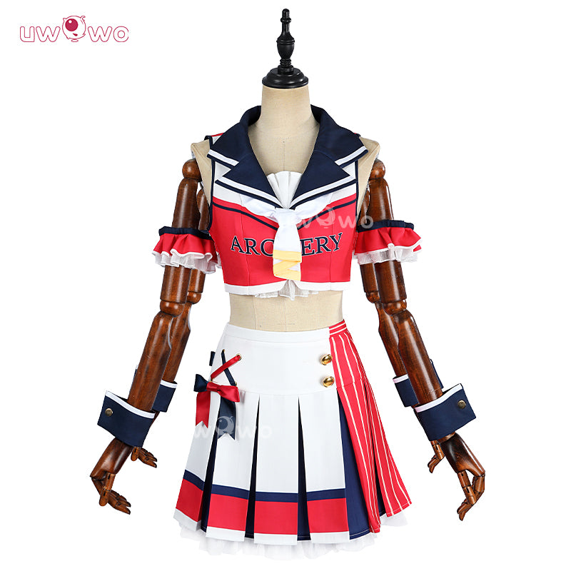 Uwowo Collab Series: Love Live ! Cheerleader Unawaken Cheer Girl Nishikino Maki Cosplay Costume