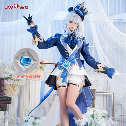 【Special Discount】[Last Batch]【In Stock】Uwowo Genshin Impact Furina Focalors Hydro Archon Fontaine Cospaly Costume