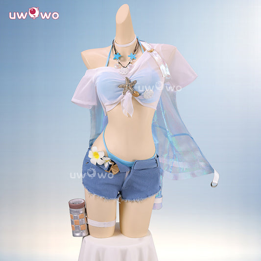 Uwowo Collab Series: Lynae Peppermint Swimsuit Wuthering Waves WUWA Cosplay Costume S-3XL