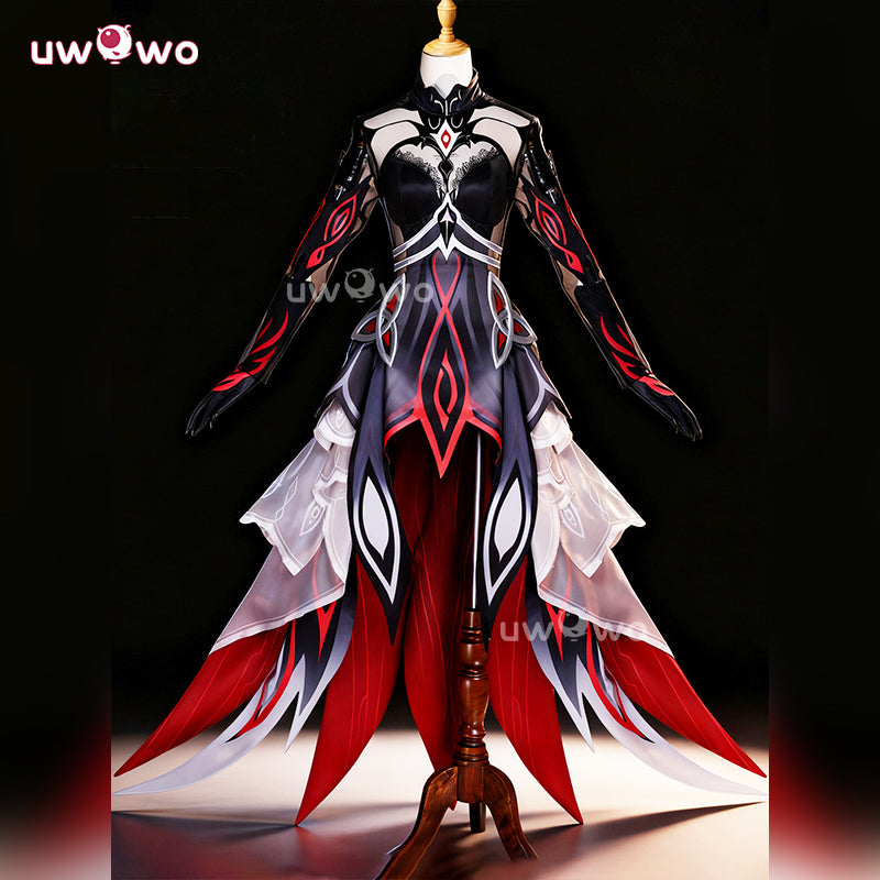Uwowo Collab Series: Genshin Impact Ronova Ruler of Death Cosplay Costume XS-3XL
