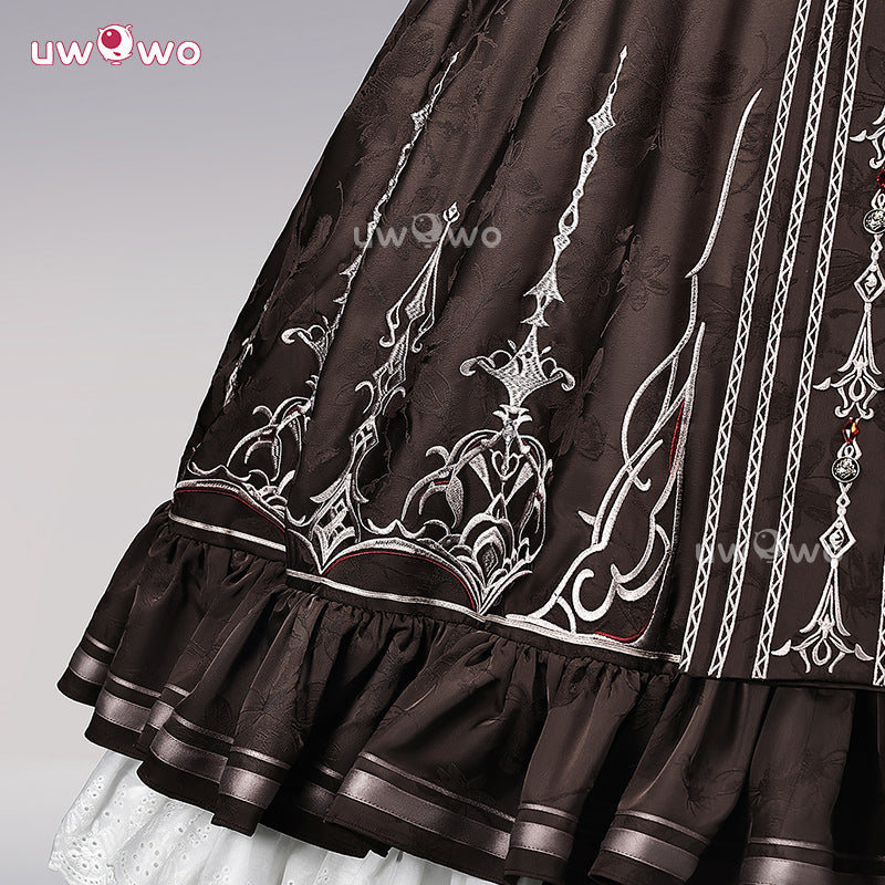 Uwowo Collab Series: Love and Deepspace MC's Bloodmoon Soulpact Couple Sylus Silverwing Fiend Cosplay Costume S-2XL