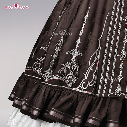 Uwowo Collab Series: Love and Deepspace MC's Bloodmoon Soulpact Couple Sylus Silverwing Fiend Cosplay Costume S-2XL